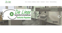 Desktop Screenshot of die-linse.de